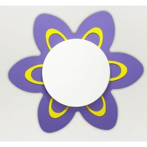 Plafón Infantil Flor Morada