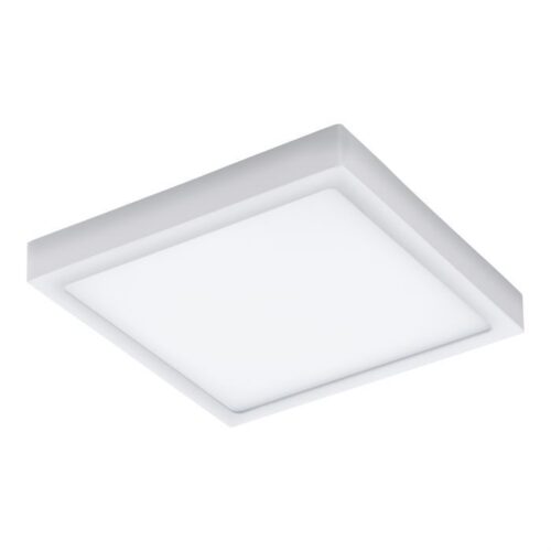 Plafón Argolis Cuadrado Blanco