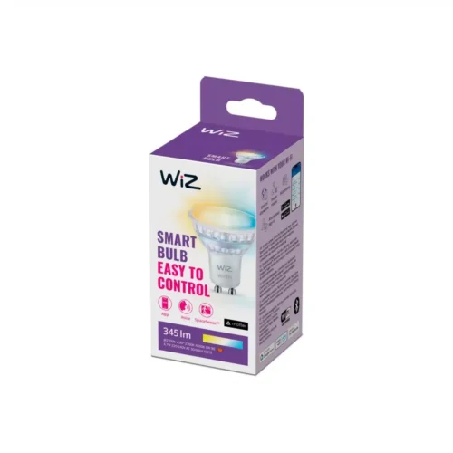 Bombilla WiZ Ambiance Par16 Gu10 Pack Individual Philips Wifi Con tecnología SpaceSense