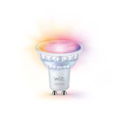 Bombilla WiZ Color Par16 Gu10 Pack Individual Philips Wifi Con tecnología SpaceSense