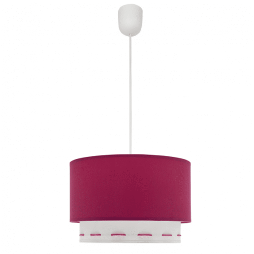 Colgante Infantil Trazos Fucsia