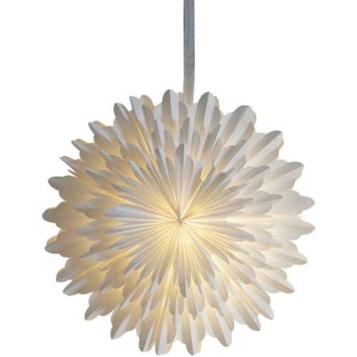 Colgante Techo Flor Snow Luces Navidad