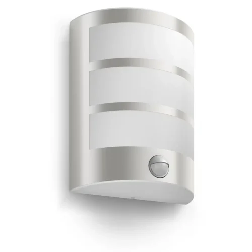 Aplique Pared Python Inox Sensor Ultra Eficiente 2700ºk Philips