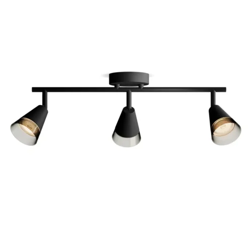 Foco Orientable Cleft Negro 3LR Philips