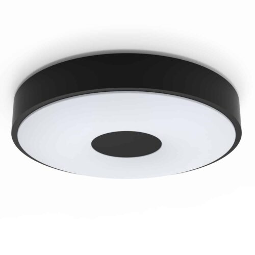 Plafón LED Coiner Negro 24W 4000ºk Philips