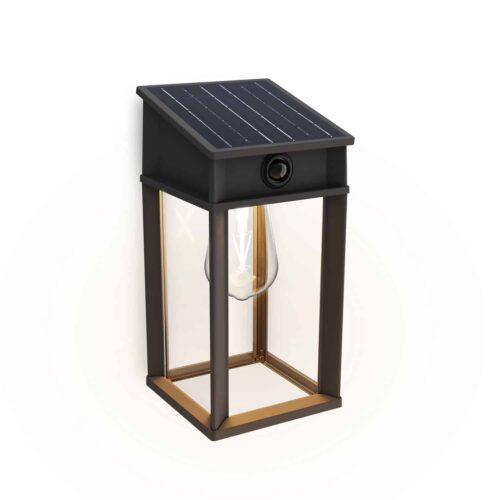 Aplique Pared Geri SQ Solar Sensor Ultra Eficiente 2700ºk Philips
