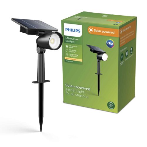 Proyector Pared / Baliza Ashlyn Solar 2700ºk Philips