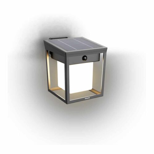 Aplique Pared Blaise Solar Sensor Ultra Eficiente 3000ºk Philips