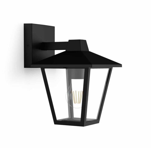 Aplique Pared Kinno Down Negro Philips