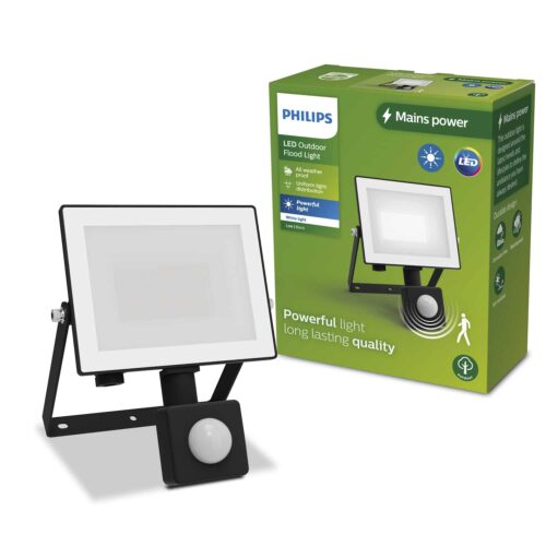 Proyector Lois Sensor 20w 3000k Negro Philips