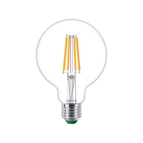 Bombilla Globo G93 Clara LED 840LM E27 (Cálida) Ultra Eficiente Philips
