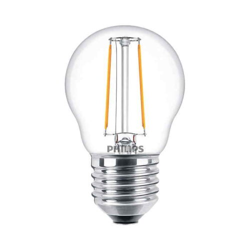 Bombilla Esférica Clara LED 250LM E27 (Cálida) Philips