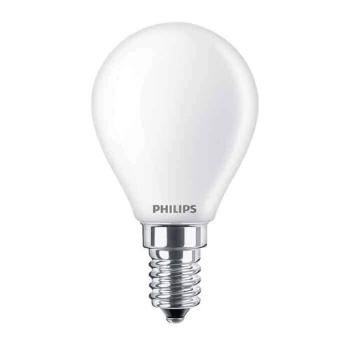 Bombilla Esférica Mate LED 250LM E14 (Cálida) Philips