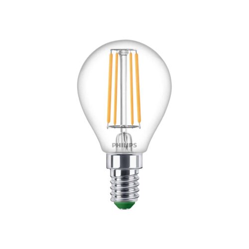 Bombilla Esférica Clara LED 485LM E14 (Cálida) Ultra Eficiente Philips