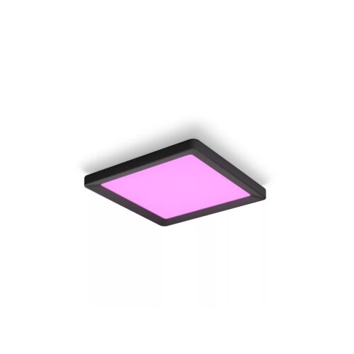 Tento Square S Plafón Philips HUE White & Color Negro Zigbee & BT
