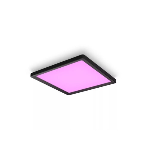 Tento Square M Plafón Philips HUE White & Color Negro Zigbee & BT
