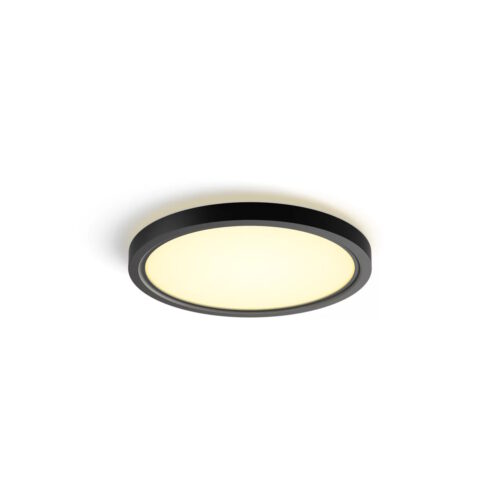 Tento Round S Plafón Philips HUE Ambiance Negro Zigbee & BT