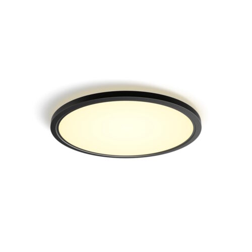 Tento Round XL Plafón Philips HUE Ambiance Negro Zigbee & BT