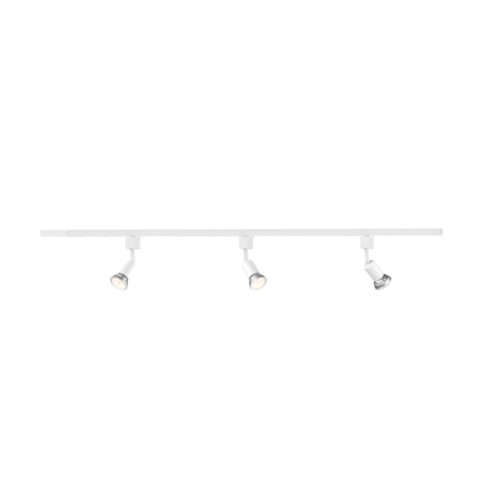 Kit Foco Orientable Carril EasyLink Tobia Blanco 3L Philips
