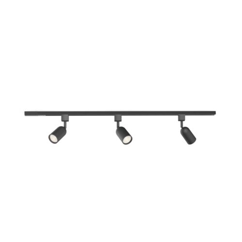 Kit Foco Orientable Carril EasyLink Shea Negro 3L Philips