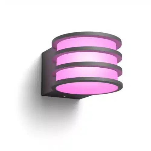 Philips HUE Lucca Aplique Pared White & Color Antracita Zigbee & BT