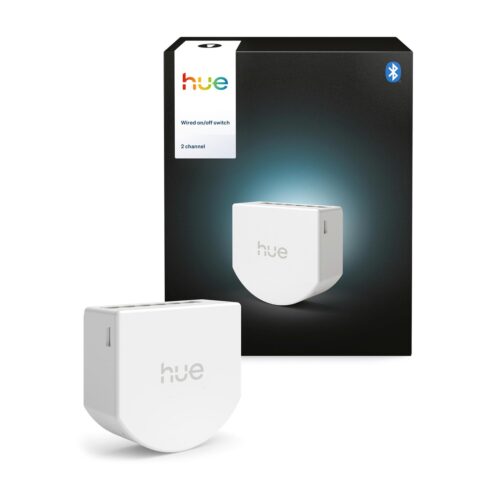 Módulo de interruptor de pared encendido/apagado con cable 2 canales Philips  Hue