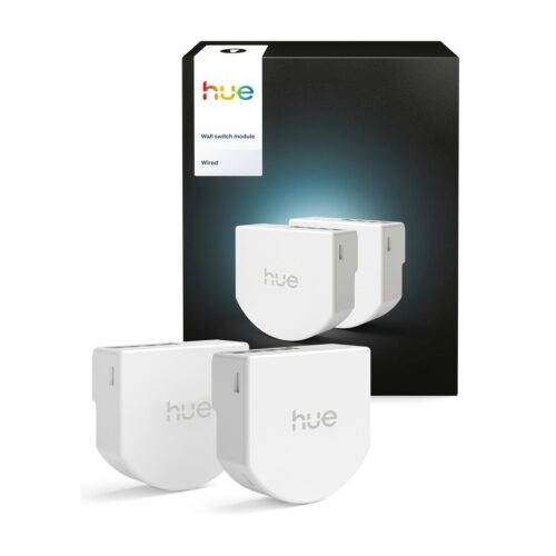 Módulo de interruptor de pared con cable Philips Hue Doble Zigbee