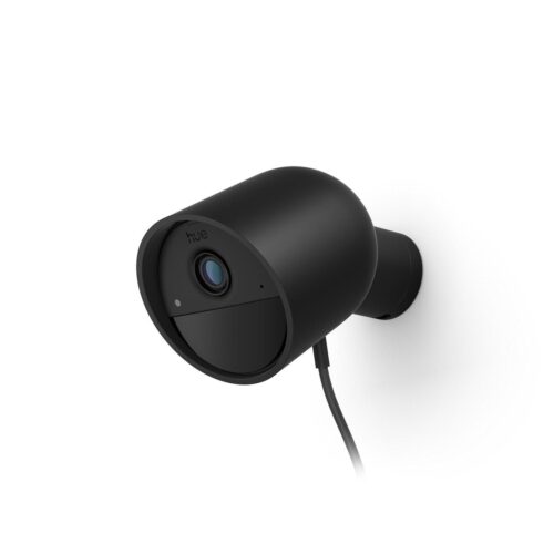 Cámara con Cable Secure 2K Philips Hue Negra