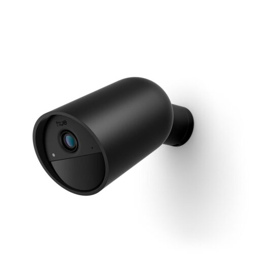 Cámara con batería Secure 2K Philips Hue Negra