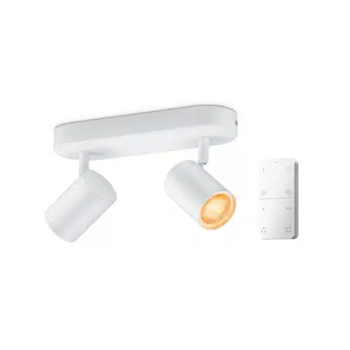 Foco Bos inteligente Blanco 2L con mando Philips WiZ Color Wifi Con tecnología SpaceSense