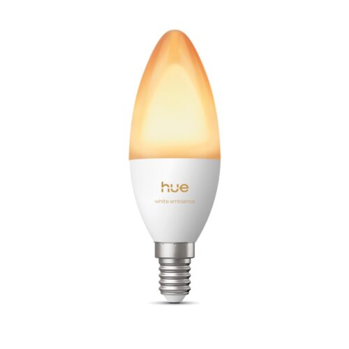 Bombilla LED inteligente Vela B39 E14 Philips Hue White Ambiance