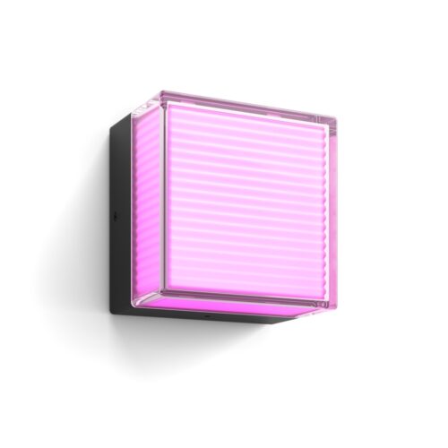 Semeru Aplique Mural Cuadrado Exterior Philips Hue